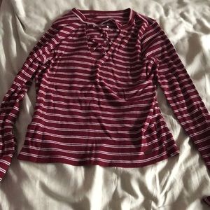 2 long sleeve Hollister shirts